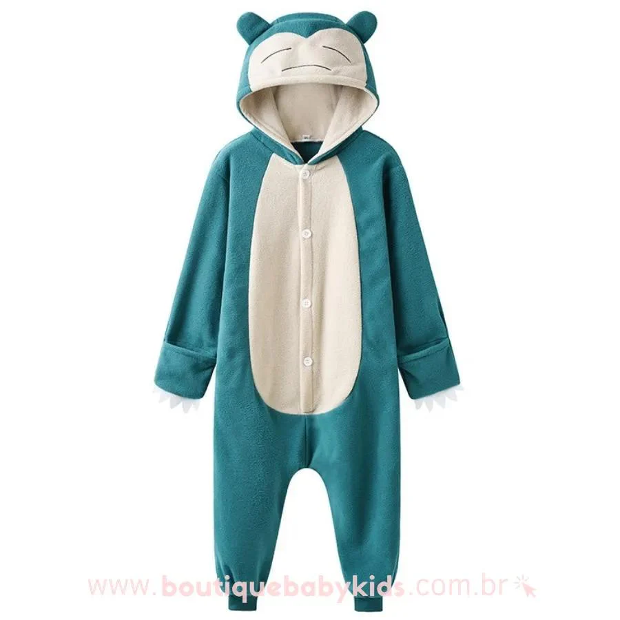 Macacão Infantil Fantasia Pokémon Snorlax - Image 2
