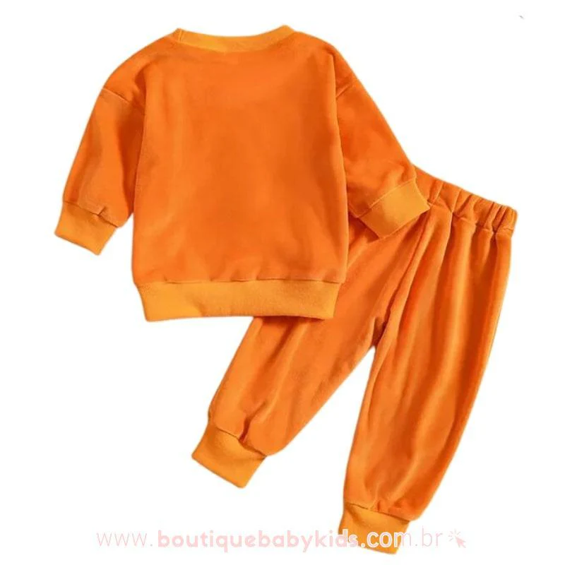 Conjunto Bebê Halloween Abóbora - Image 3