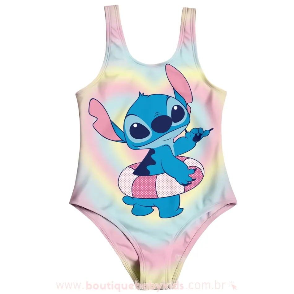 Maiô Infantil Temático Stitch Praiano - Image 4