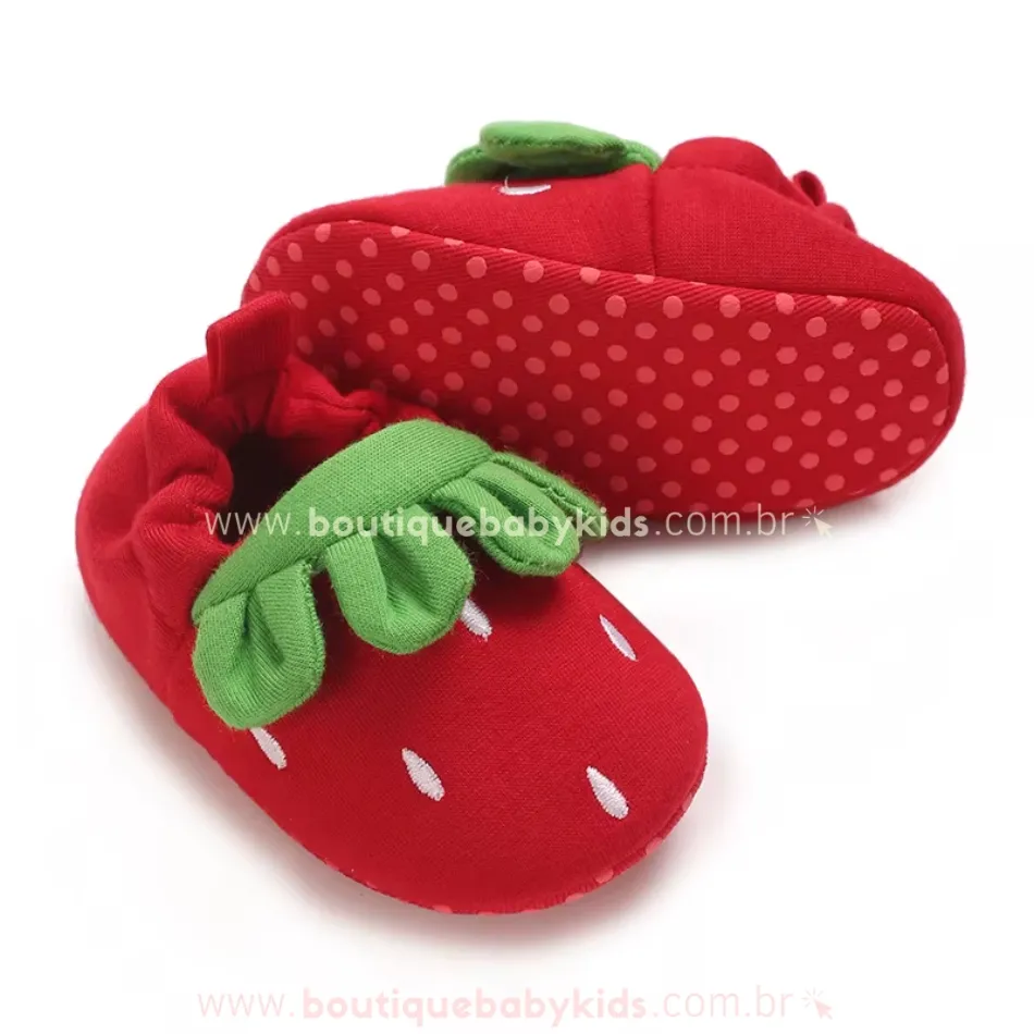 Pantufinha Bebê Temática Moranguinho - Image 6